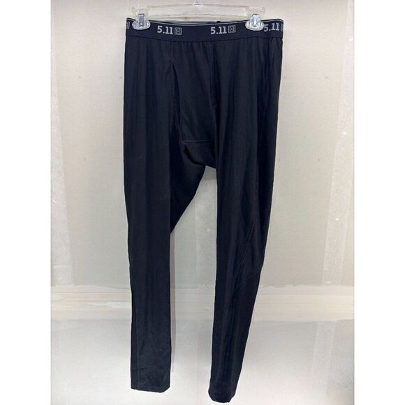 5.11 tactical men’s base layer compression pants size XL black s8 - Picture 1 of 4